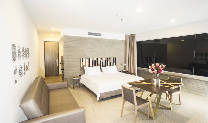Estudio familiar una cama Hotel Viaggio Medellín Grand Select Estudio familiar una cama Hotel Viaggio Medellín Grand Select