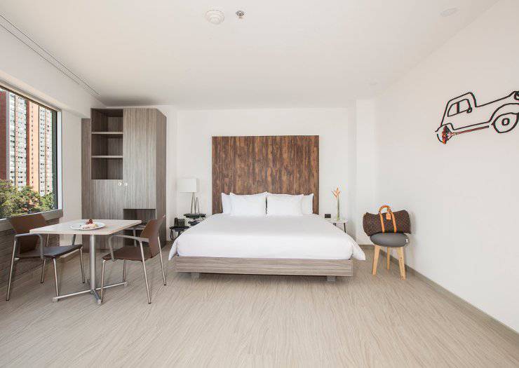 Estudio una cama Hotel Viaggio Medellín Grand Select Estudio una cama Hotel Viaggio Medellín Grand Select