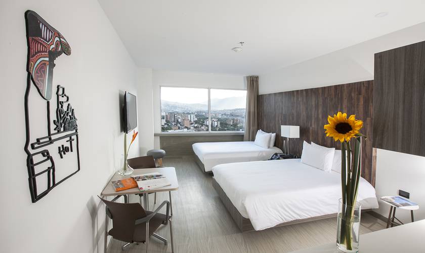 Estudio dos camas Hotel Viaggio Medellín Grand Select Estudio dos camas Hotel Viaggio Medellín Grand Select