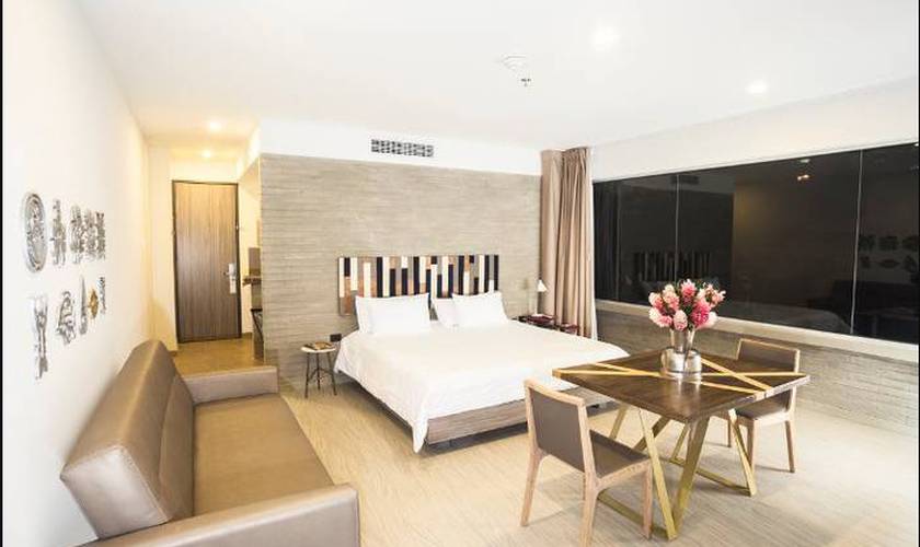 Estudio familiar una cama Hotel Viaggio Medellín Estudio familiar una cama Hotel Viaggio Medellín