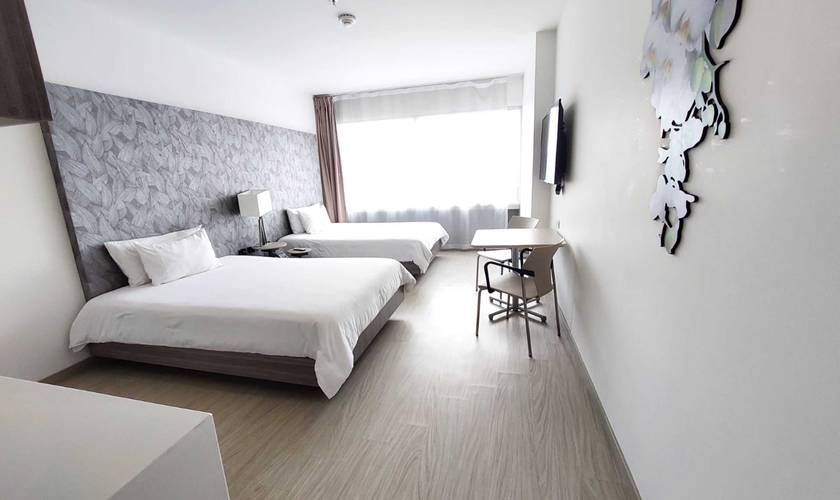 Estudio dos camas Hotel Viaggio Medellín Grand Select Estudio dos camas Hotel Viaggio Medellín Grand Select